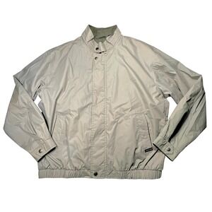 Members Only Mariner Jacket Mens XL Long Beige Lightweight Authentic 80s
